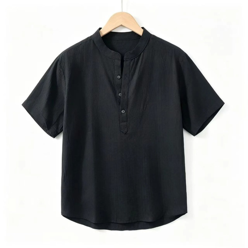 Men'S Formal Style - Summer Thin Short-sleeved Shirts Men Japanese