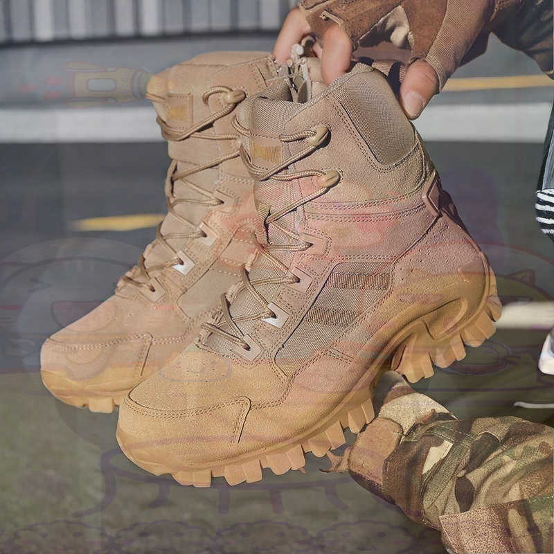 Men'S Gents Formal Wear - Tan Long Barrel Deadlift Casual Sneakers