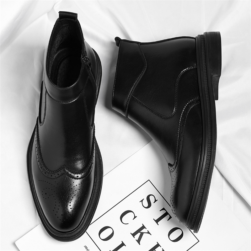 Autumn  Winter Thick Soled Men - Men'S Formal Style 评论和价格