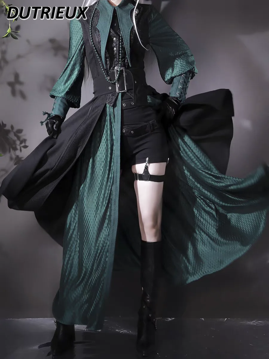 2026 Japanese Goth Lolita Long - Slim Fit Suit Set 评论和价格
