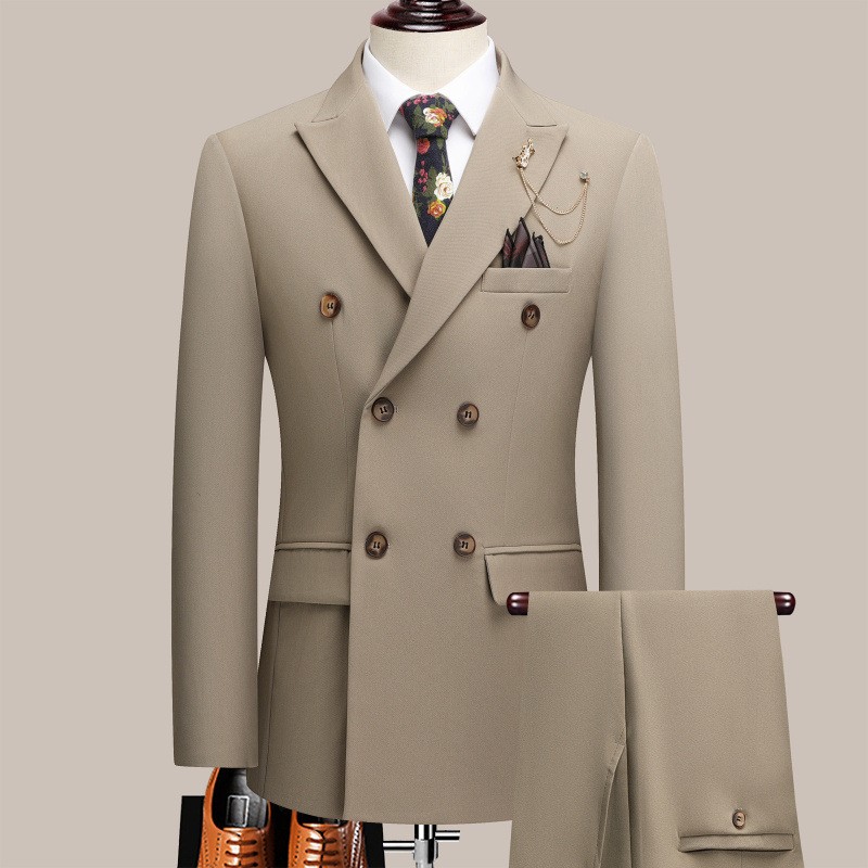 Men Suit Set Luxury Deep White - Men'S Formal Dinner Wear 评论和价格