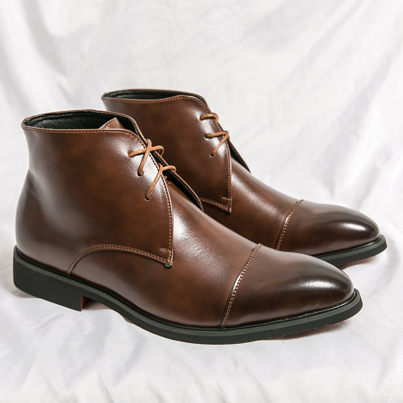 English Style Men's Genuine Le - Men'S Formal Style 评论和价格