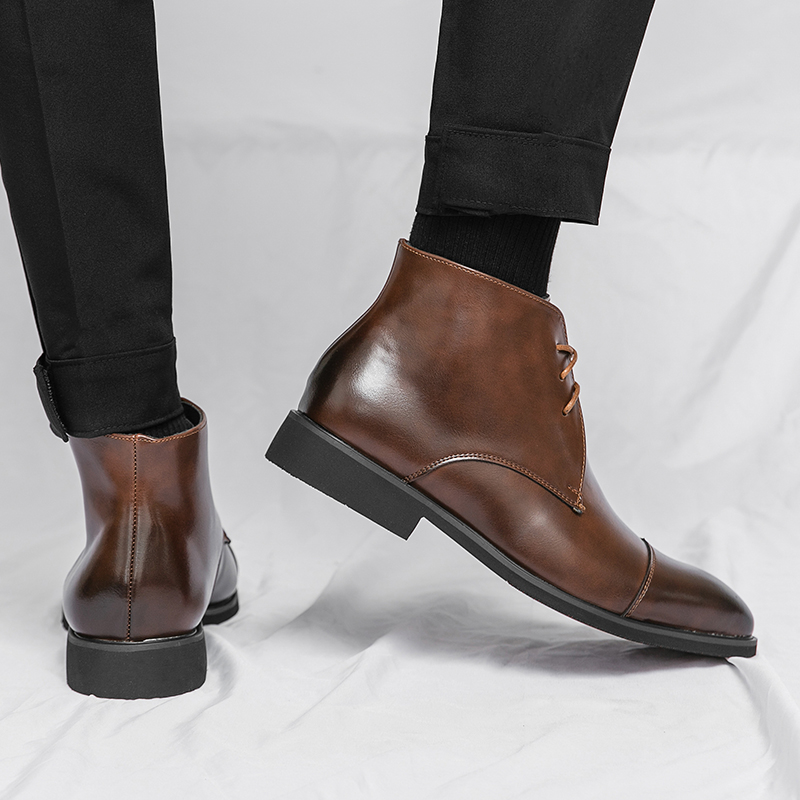 English Style Men's Genuine Le - Men'S Formal Style 评论和价格