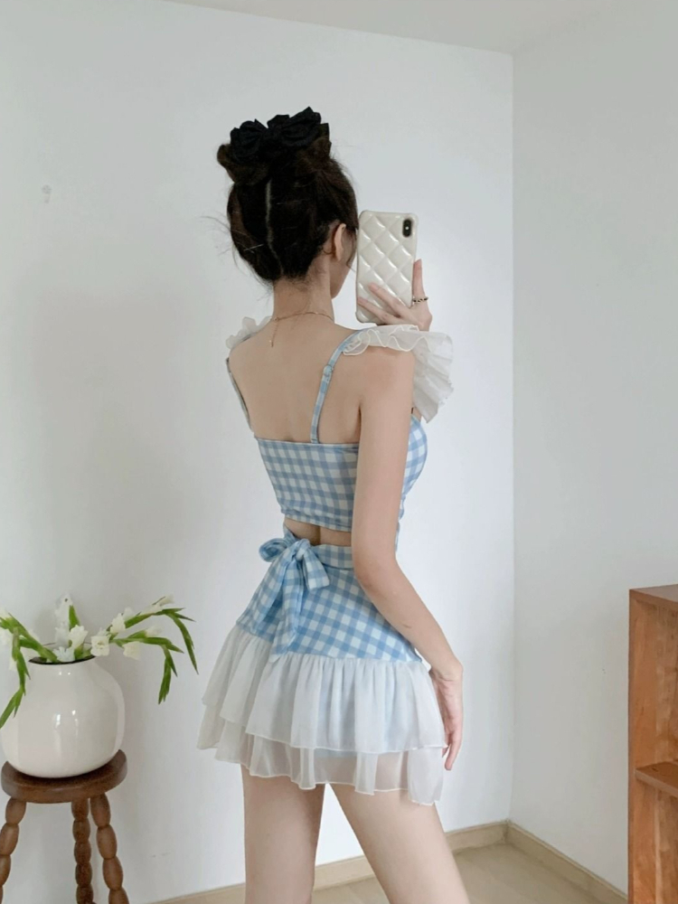 Ladies Slimming Halter Bathing - Slim Fit Suit Set 评论和价格