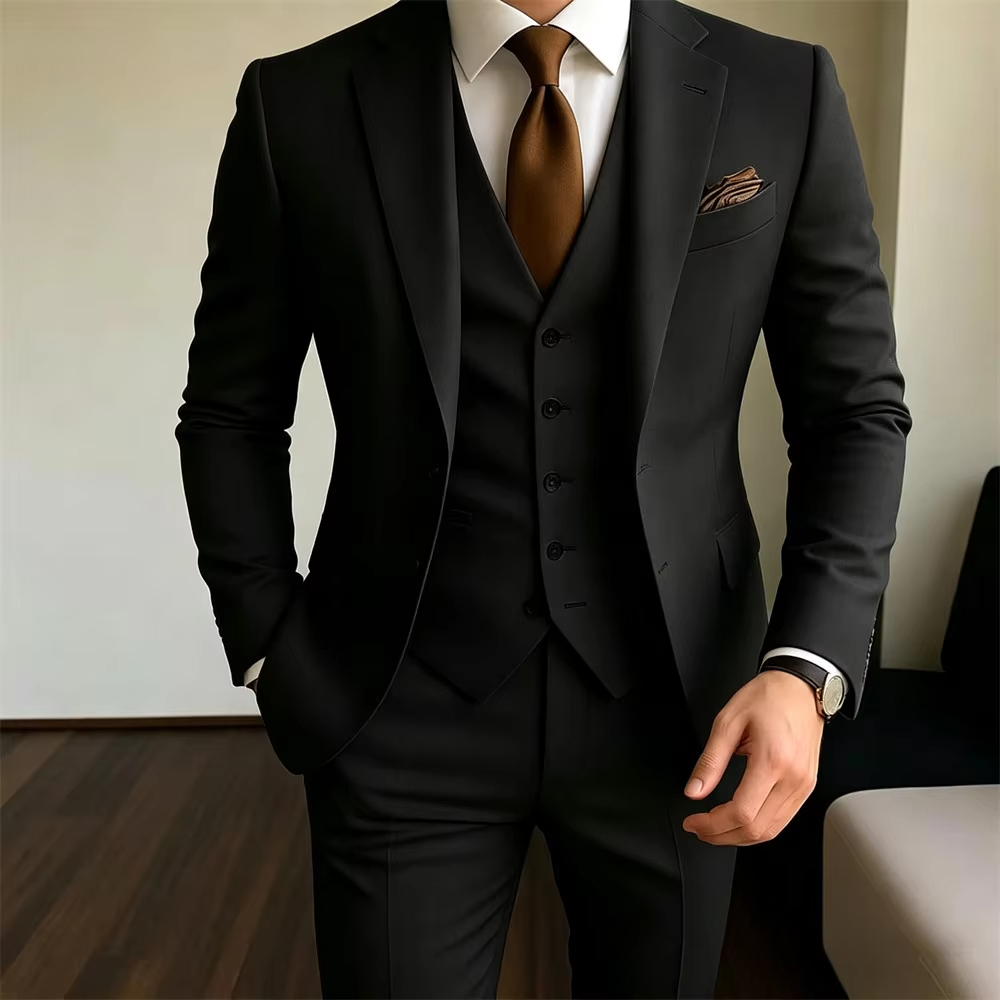 Khaki Men's Suits 3 Pieces Jac - Khaki Formal Wear Men 评论和价格
