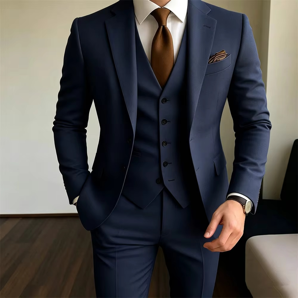 Khaki Men's Suits 3 Pieces Jac - Khaki Formal Wear Men 评论和价格