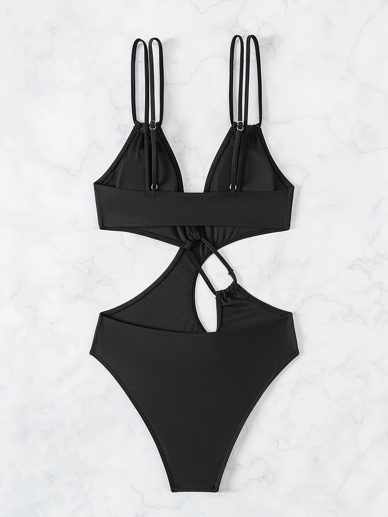 Woman Tankini Bathing Suit Bla - Slim Fit Suit Set 评论和价格