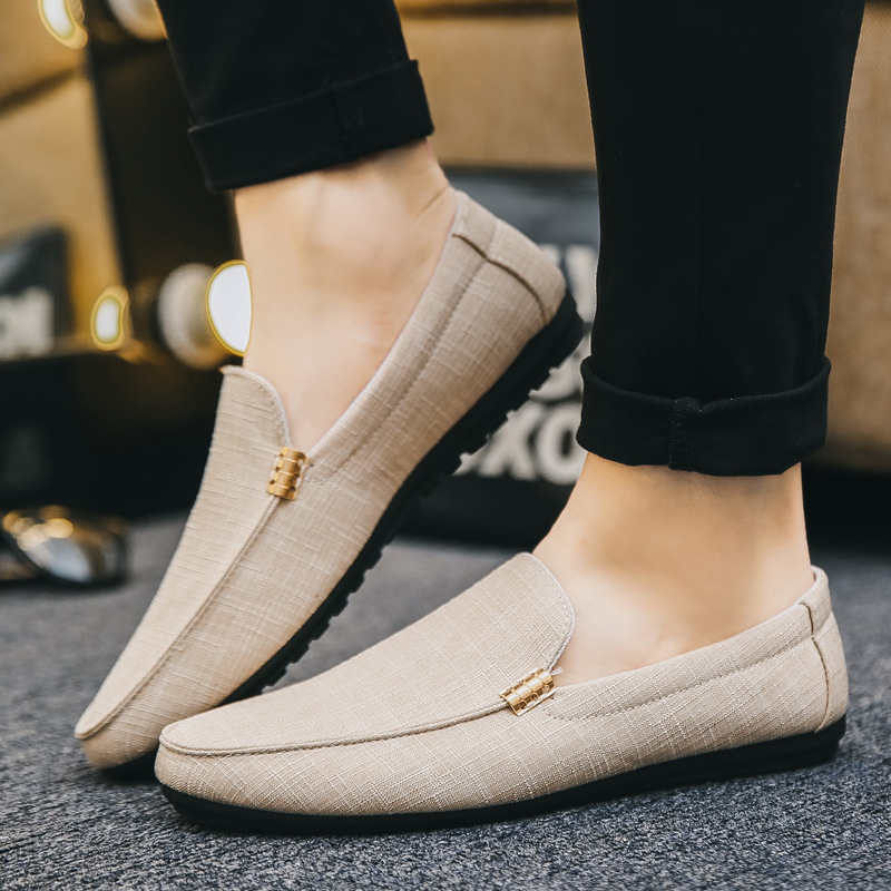 Men Casual Shoes Canvas Slip O - Men'S Formal Party Wear Shoes 评论和价格
