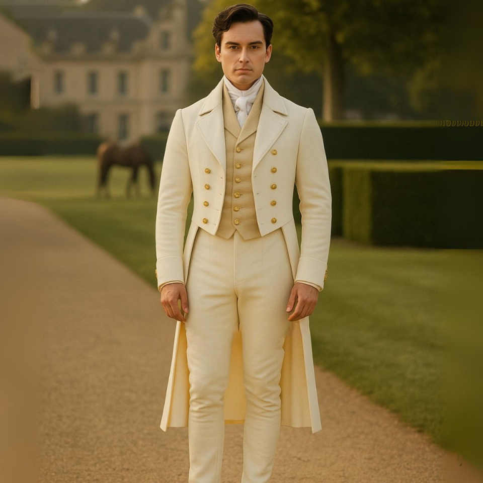 Fashion Men Wedding Tuxedos 2  - Men'S Formal Dinner Wear 评论和价格