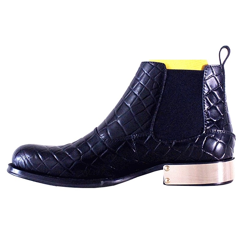British Style Men Shoes Black  - Men'S Formal Style 评论和价格