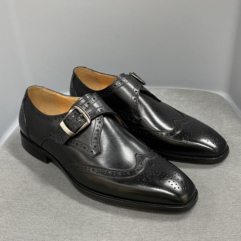 Men's Casual Shoes Carving Lea - Men'S Formal Party Wear Shoes 评论和价格
