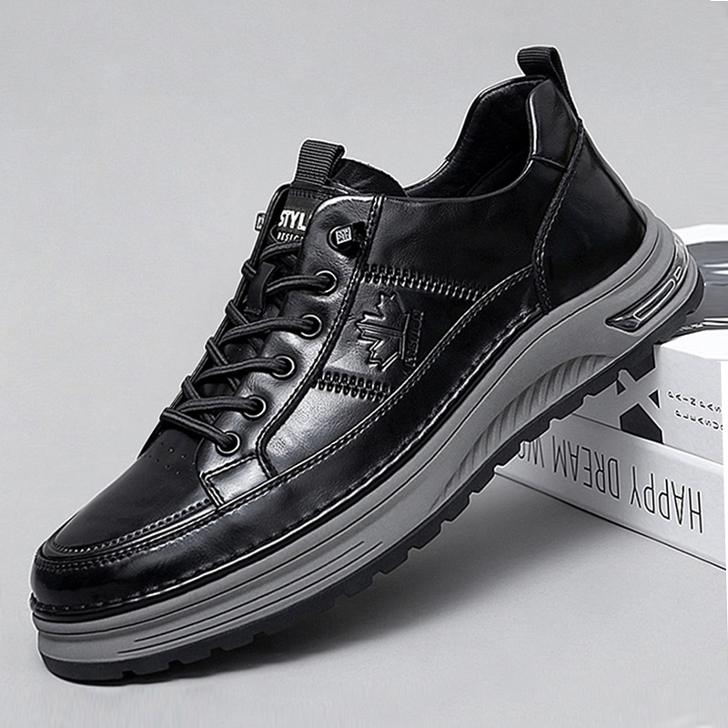 Luxury Genuine Leather Mens Ca - Men'S Luxury Formal Wear 评论和价格