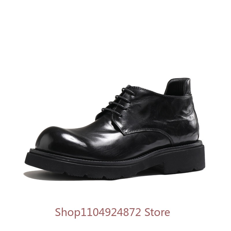 Luxury Fashion Round Toe Derby - Men'S Formal Style 评论和价格