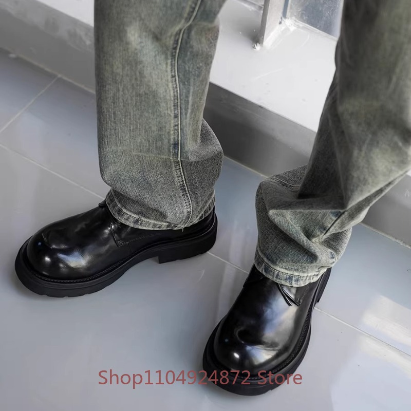 Luxury Fashion Round Toe Derby - Men'S Formal Style 评论和价格