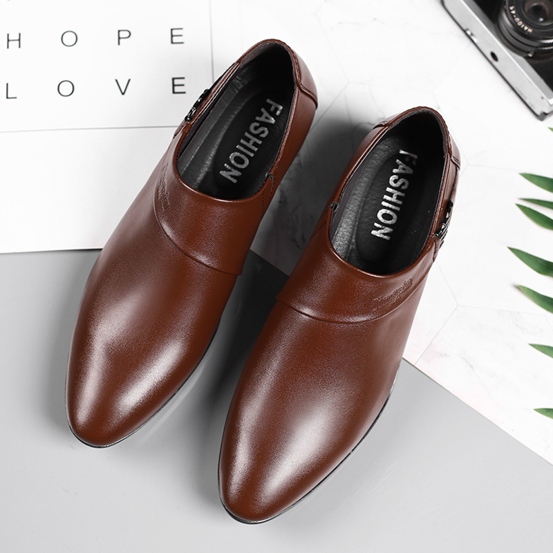 Oxfords Leather Shoes for Men  - Men'S Luxury Formal Wear 评论和价格