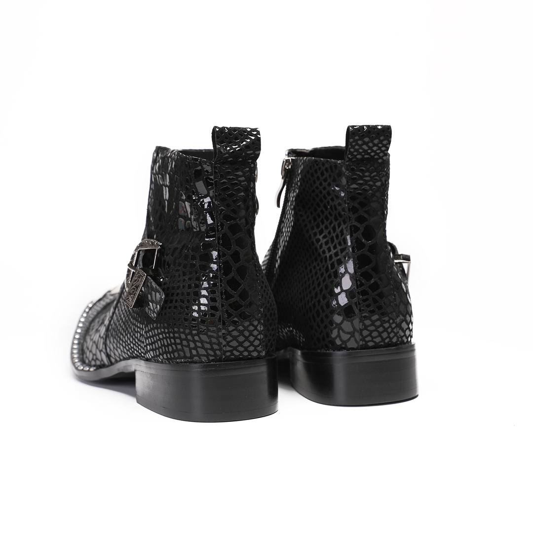 British Black Cow Leather Men  - Men'S Formal Style 评论和价格