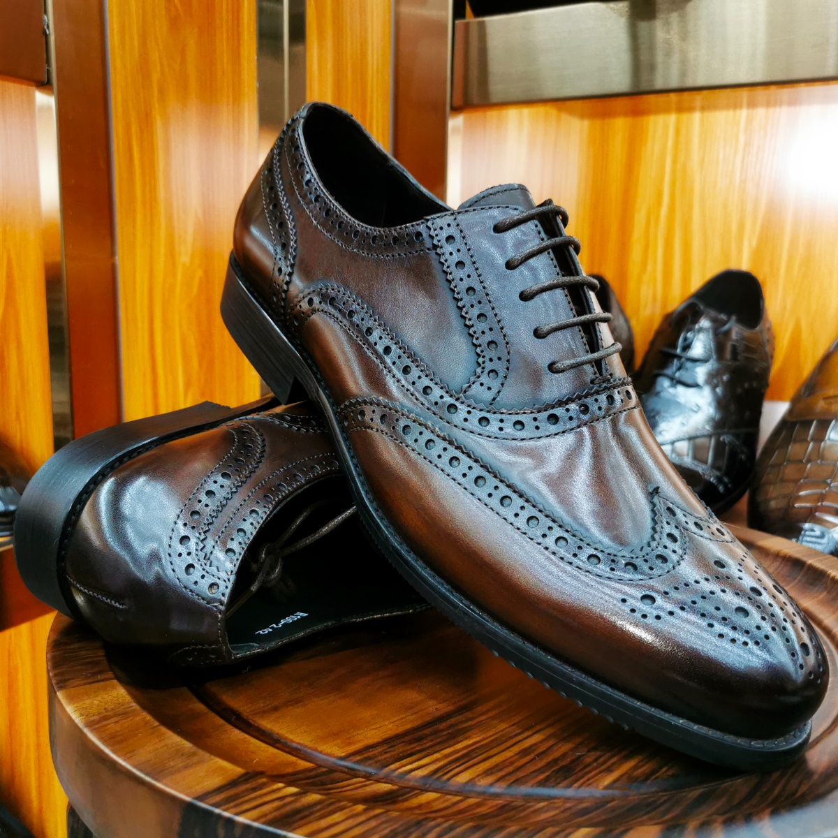 Luxury Men's Dress Shoes Genui - Men'S Luxury Formal Wear 评论和价格