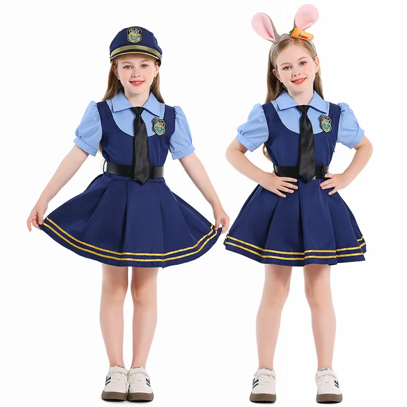 Girls Cosplay Judy Hopps Polic - Men Formal Wear Set 评论和价格