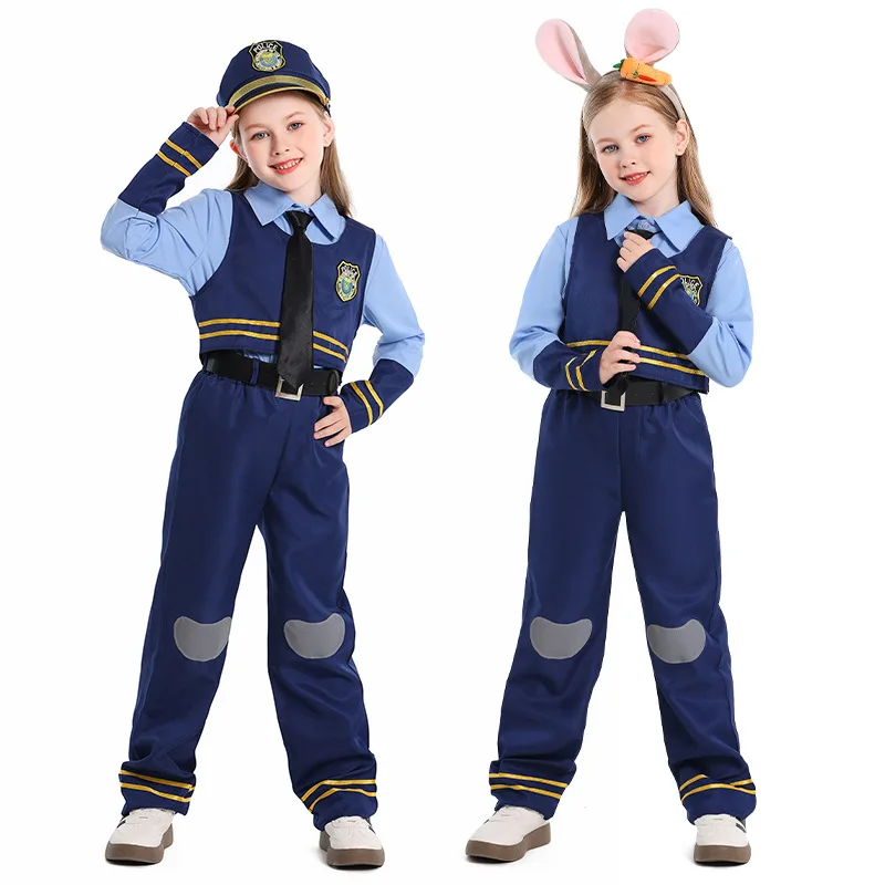 Girls Cosplay Judy Hopps Polic - Men Formal Wear Set 评论和价格