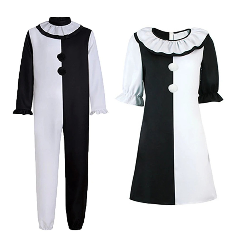 Terrifier Art Clown Joker Cosp - Men Formal Wear Set 评论和价格