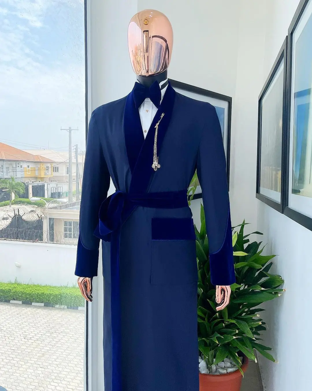 Tailor Made Royal Blue Men Sui - Men Formal Wear Jacket 评论和价格