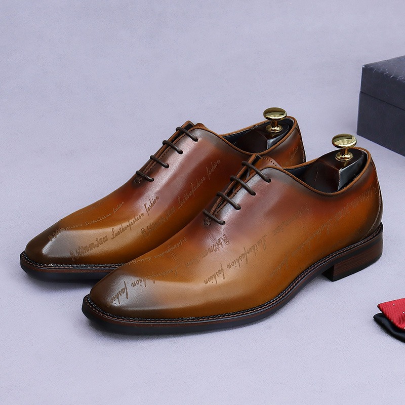 Men's Genuine Leather Oxford S - Men'S Formal Party Wear Shoes 评论和价格