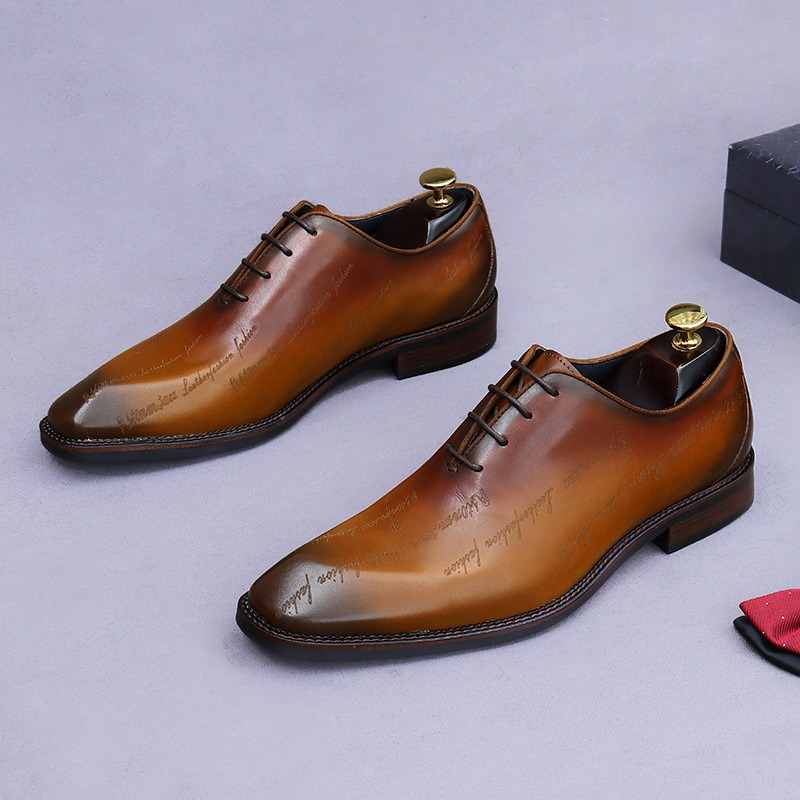 Men's Genuine Leather Oxford S - Men'S Formal Party Wear Shoes 评论和价格